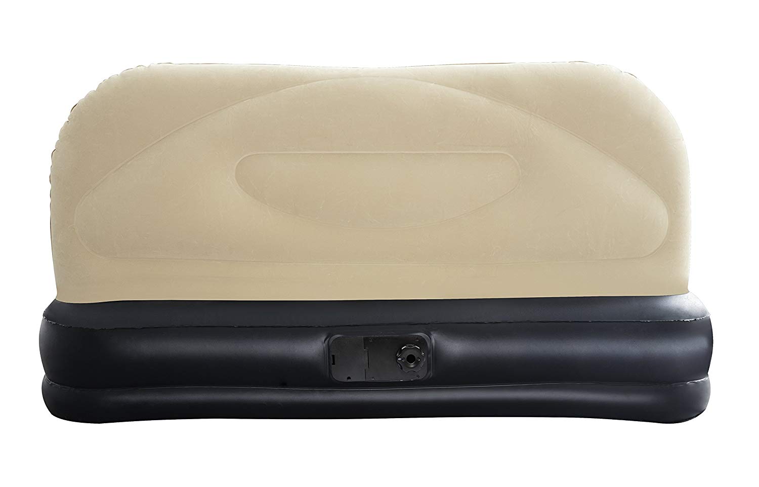 CAMA DE AIRE INFLABLE FLOCADA DOBLE CON CABECERO BESTWAY - TIENDAS DE